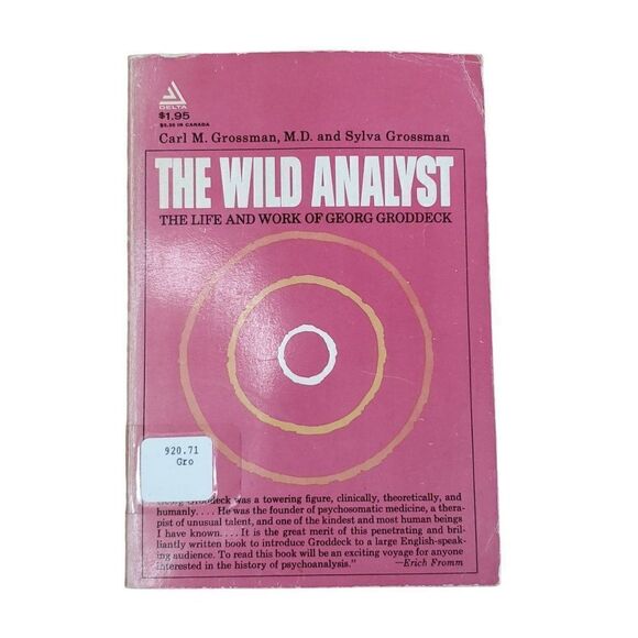Vintage The Wild Analyst Carl M Sylva Grossman Biography Psychoanalysis History - Picture 1 of 8